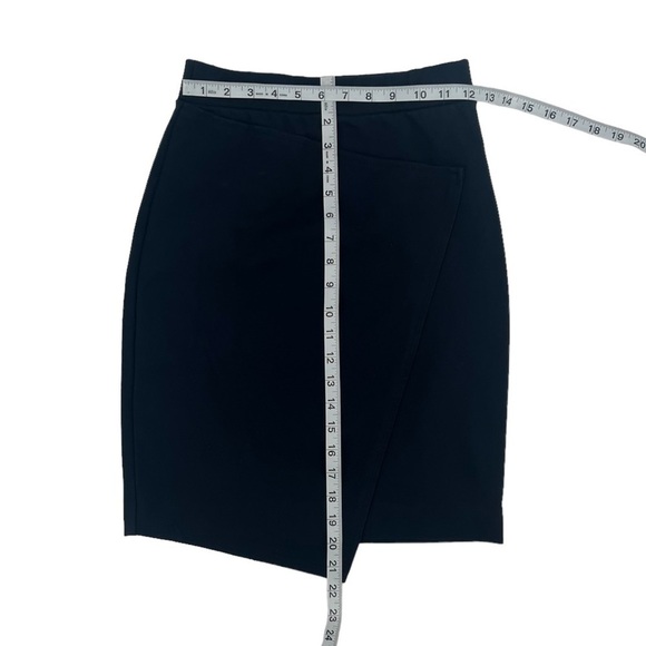 Three Dots Blue Asymmetrical Mini Skirt Size XS Women's - Picture 5 of 5